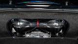 2020+ Chevrolet Corvette C8 Stingray Eventuri Carbon Fiber Intake System with Clear Lid