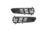 2023–2027 C8 Corvette Z06 / E-Ray / ZR1 Carbon Fiber Rear Bumper Vent Inserts