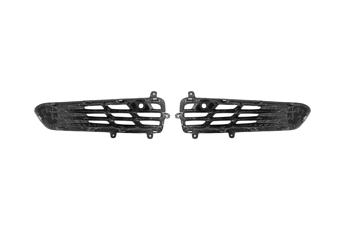 2023–2027 C8 Corvette Z06 / E-Ray / ZR1 Carbon Fiber Rear Bumper Vent Inserts