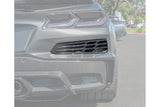 2023–2027 C8 Corvette Z06 / E-Ray / ZR1 Carbon Fiber Rear Bumper Vent Inserts
