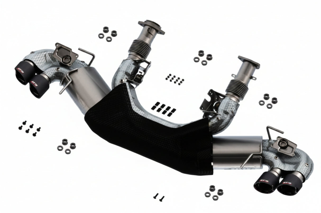 BORLA ATAK Cat-Back Exhaust System for 2020–2026 Chevrolet Corvette C8 Stingray & E-Ray – SwitchFire® Technology