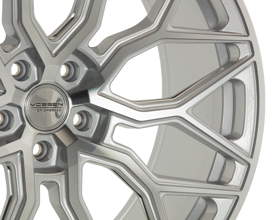 Vossen HF-2 Hybrid Forged Wheels for Corvette C8 – 20x9 Front & 21x12 Rear Gloss Black