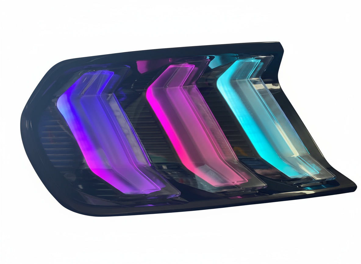 Luces traseras RGB para Ford Mustang 2015-2023 - Serie Flow