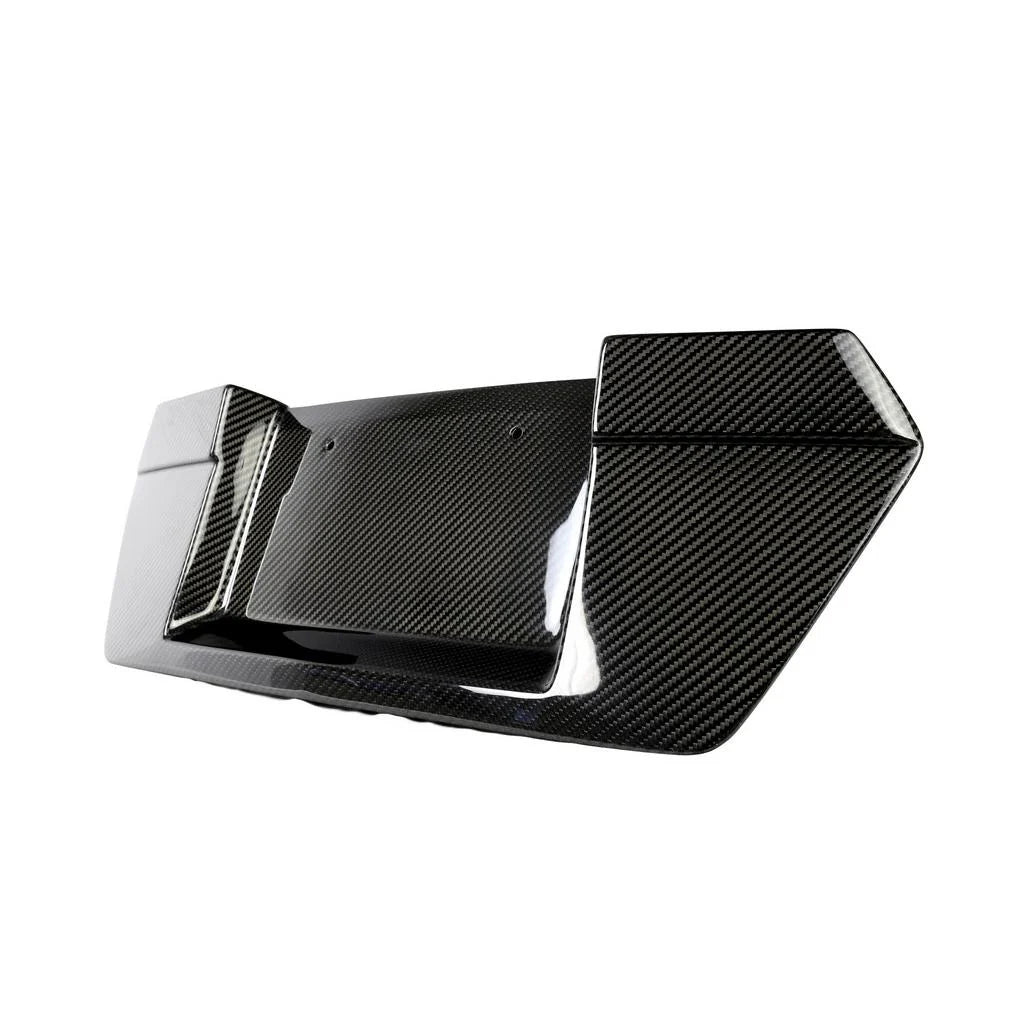 Soporte de matrícula de fibra de carbono para Corvette C8