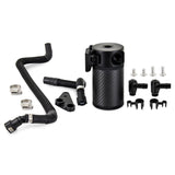 Mishimoto Carbon Fiber Baffled Oil Catch Can Kit for 2020–2026 Chevrolet Corvette C8 Coupe – PCV Side Oil Separator