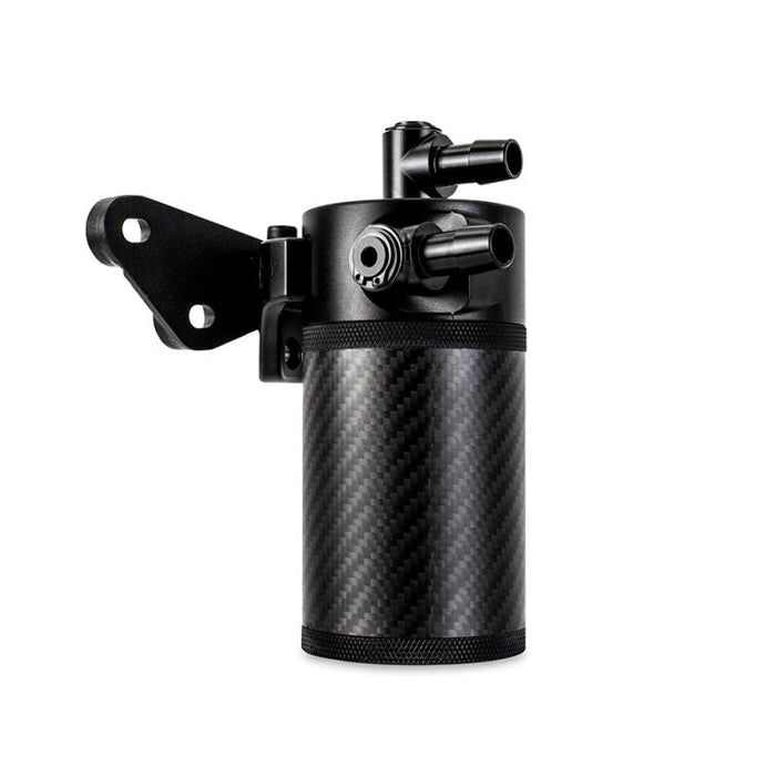 Mishimoto Carbon Fiber Baffled Oil Catch Can Kit for 2020–2026 Chevrolet Corvette C8 Coupe – PCV Side Oil Separator
