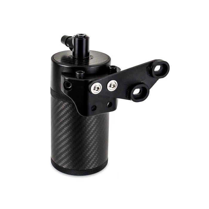 Mishimoto Carbon Fiber Baffled Oil Catch Can Kit for 2020–2026 Chevrolet Corvette C8 Coupe – PCV Side Oil Separator