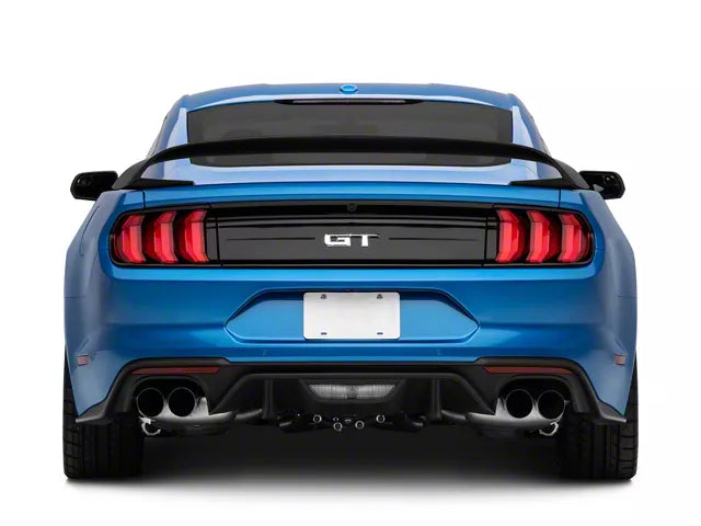 Alerón Trasero Estilo GT350R; Negro Brillante