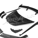 2020–2026 Corvette C8 Carbon Quiet Racing ZR1 ZTK Forged Carbon Fiber Aero Kit for Z06/E-Ray