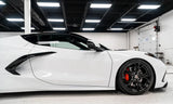 C8 Corvette Stingray Carbon Flash Rocker Panel Extensions