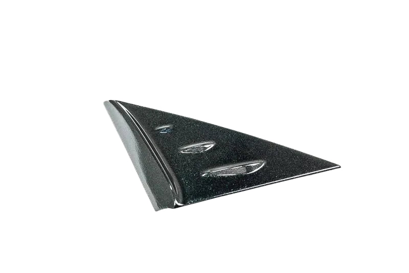 C8 Corvette Carbon Flash Anti-Buffeting A-Pillar Trim Overlays