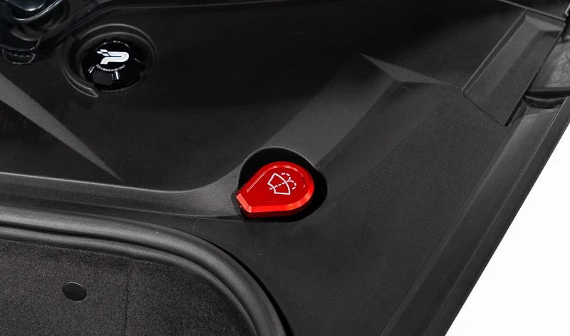 C8 Corvette Billet Washer Fluid Cap Cover
