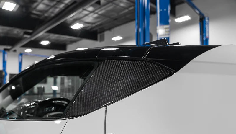Corvette C8 Carbon Fiber B-Pillar Trim Overlays – Coupe