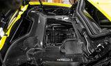 Corvette C8 Convertible Clear Engine Cover with Carbon Fiber Surround