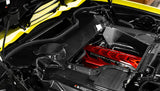 Corvette C8 Convertible Clear Engine Cover with Carbon Fiber Surround