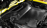 Corvette C8 Convertible Clear Engine Cover with Carbon Fiber Surround
