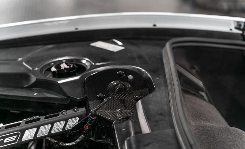 C8 Corvette Carbon Fiber Rear Strut Tower Covers