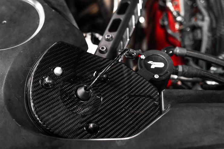 C8 Corvette Carbon Fiber Rear Strut Tower Covers