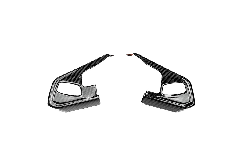 C8 Corvette Carbon Fiber Steering Wheel Trim Overlay – Heated Steering Wheels