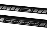 C8 Corvette Billet Strut Tower Support Bars – Black