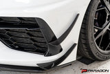 Corvette C8 Stingray Verus Engineering Carbon Flash Dual Element Canards