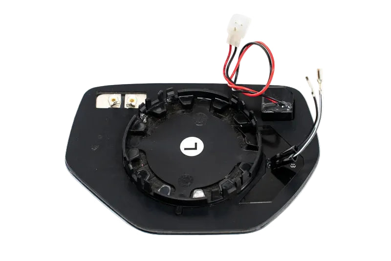 C8 Corvette Wide Angle Convex Mirrors with Turn Signals, Defrosters &amp; Blind Spot Detection