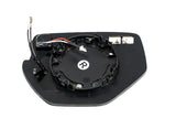 C8 Corvette Wide Angle Convex Mirrors with Turn Signals, Defrosters &amp; Blind Spot Detection