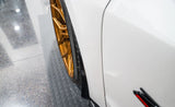 C8 Corvette Z06 / E-Ray / ZR1 Extended Front Splash Guards – Carbon Flash