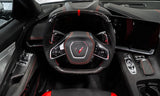 Corvette C8 Z06-Style Carbon Fiber Steering Wheel