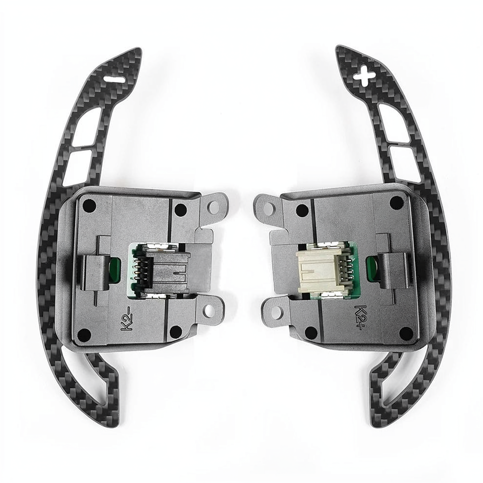 Magnetic Carbon Fiber Paddle Shifters for 2020–2026 Corvette C8