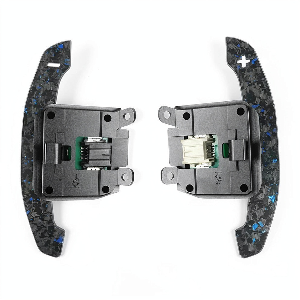 Magnetic Carbon Fiber Paddle Shifters for 2020–2026 Corvette C8