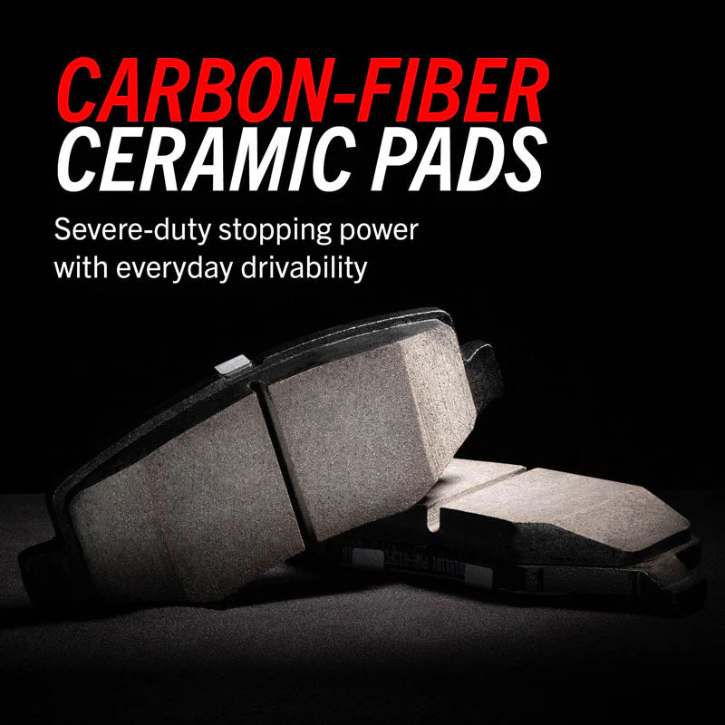 PowerStop Z26 Extreme Street Performance C8 Corvette Z51 Front Brake Pads