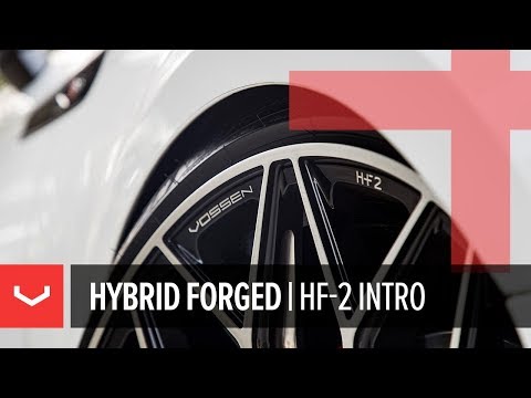 Vossen HF-2 Hybrid Forged Wheels for Corvette C8 – 20x9 Front & 21x12 Rear Gloss Black