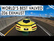 2023+ Chevrolet Corvette C8 Z06 Fabspeed Titanium Valved Cat-Back Exhaust System