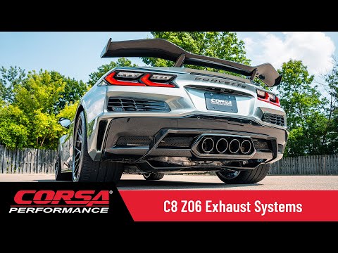 CORSA Performance 3.0” Cat-Back Exhaust System for 2023–2026 Chevrolet Corvette C8 Z06 5.5L LT6