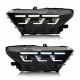 Faros estilo S650 para Ford Mustang 2015-2017 - Serie Flow