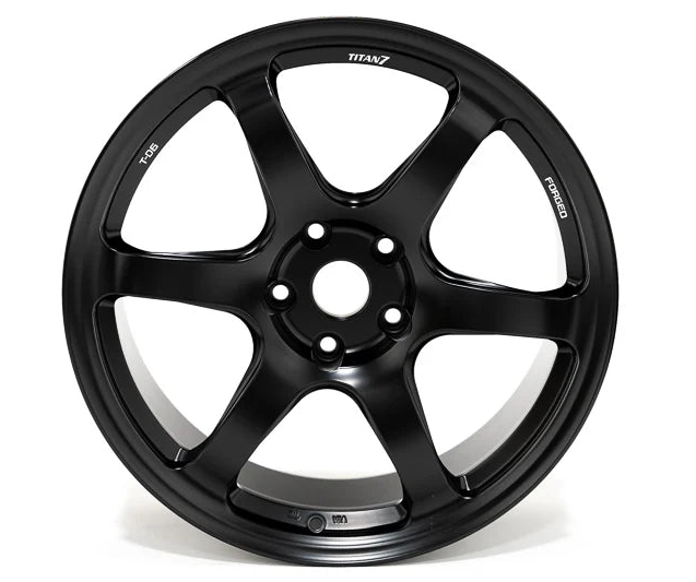 Titan 7 T-D6 C8 Corvette Forged Wheels – Machined Black