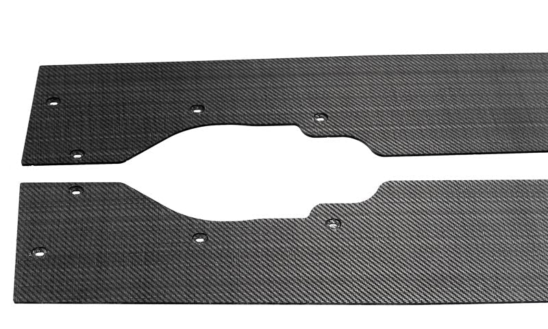 Corvette C8 Stingray Verus Engineering Carbon Polyweave Side Splitter Kit