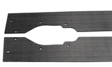 Corvette C8 Stingray Verus Engineering Carbon Polyweave Side Splitter Kit