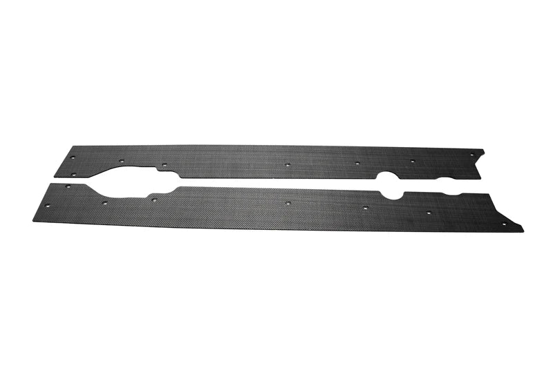 Corvette C8 Stingray Verus Engineering Carbon Polyweave Side Splitter Kit