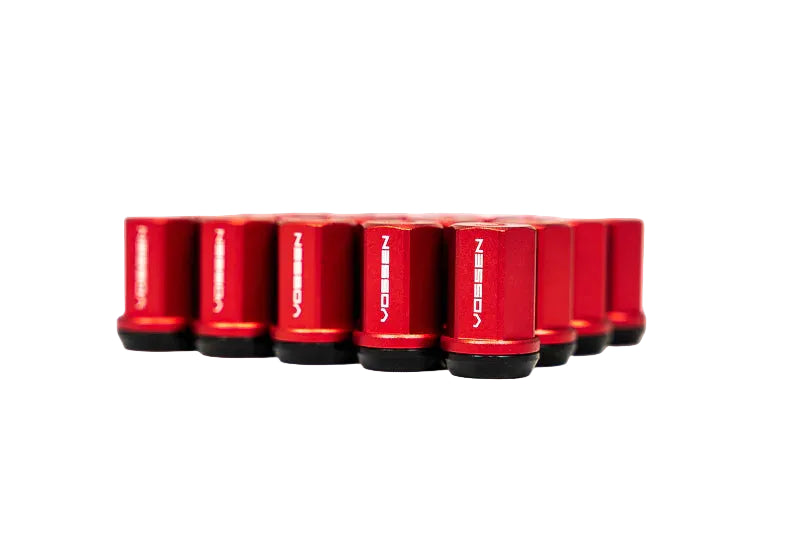 Vossen M14x1.5 Aluminum Lug Nuts – Red