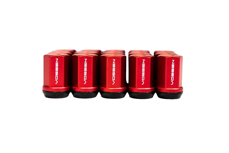 Vossen M14x1.5 Aluminum Lug Nuts – Red