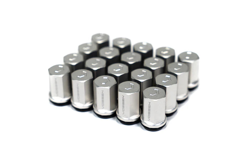 Vossen M14x1.5 Aluminum Lug Nuts – Silver
