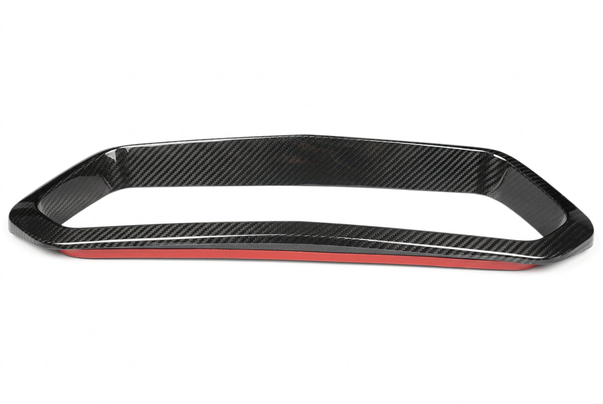 C8 Corvette Z06 / E-Ray / ZR1 Carbon Fiber Exhaust Surround Trim Cover (2023+)
